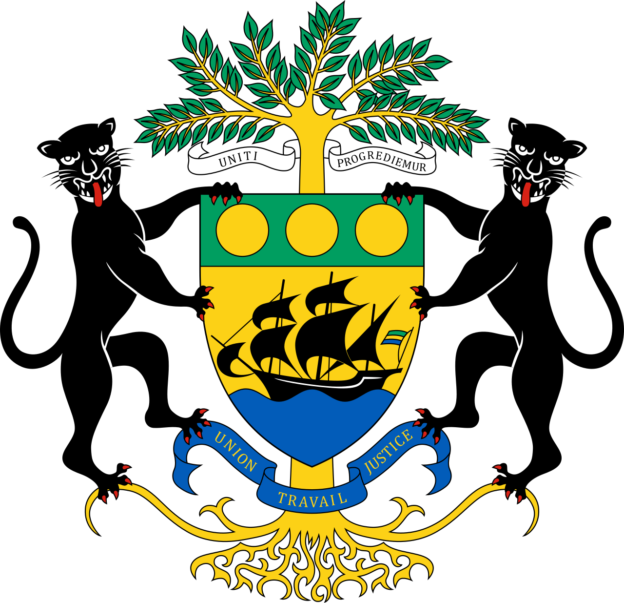 Armoiries de la République Gabonaise